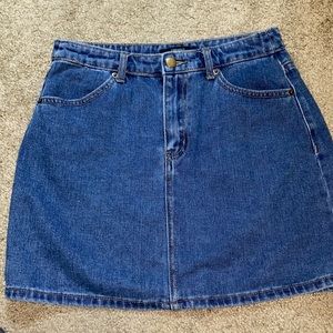 Denim skirt